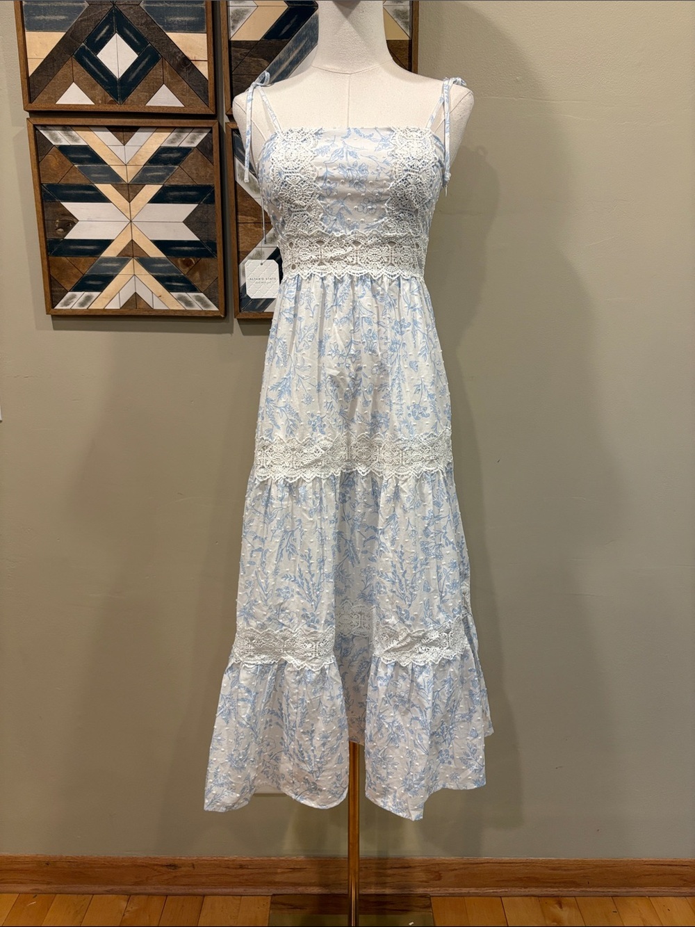 Altar’d State Sharen Floral Maxi Dress XS NWT $118 - Picture 3 of 11